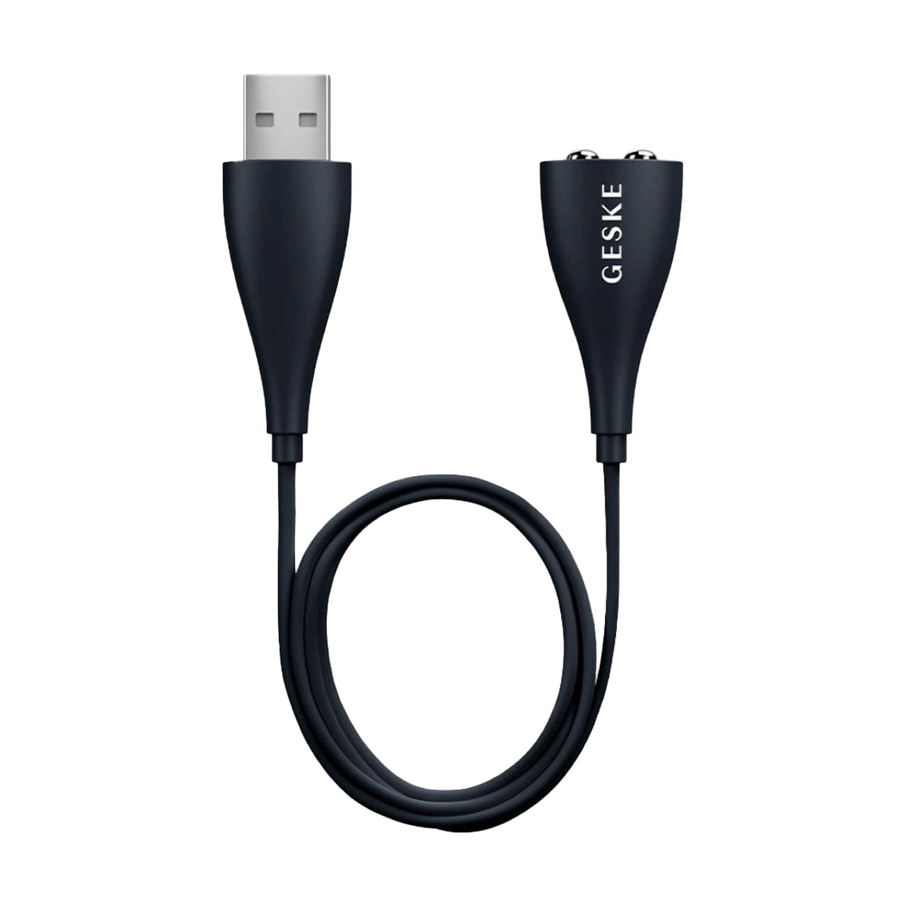 Магнітний USB кабель GESKE Magnetic USB Cable Black (чорний)